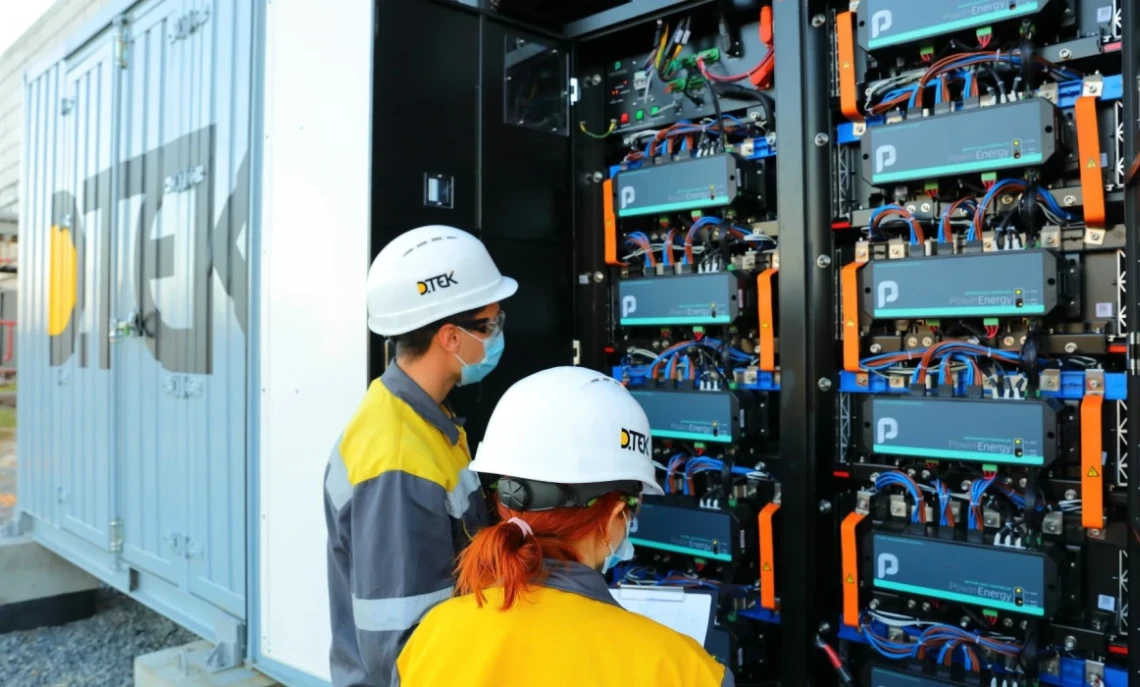 DTEK to invest €140 million in energy storage systems to strengthen Ukraine’s energy security