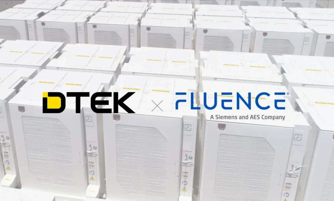 DTEK and Fluence start commissioning phase of Ukraine’s largest battery storage portfolio