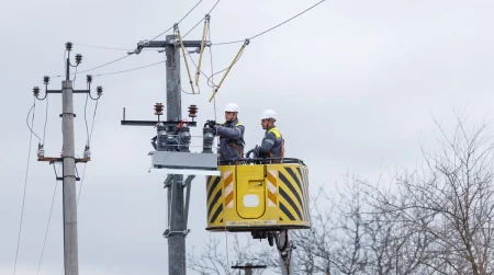 Image library / DTEK Grids’ emergency crews, restoring electricity