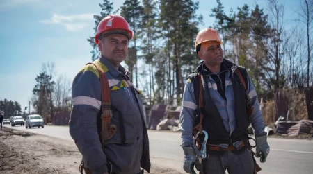 Image library / DTEK Grids’ emergency crews, restoring electricity