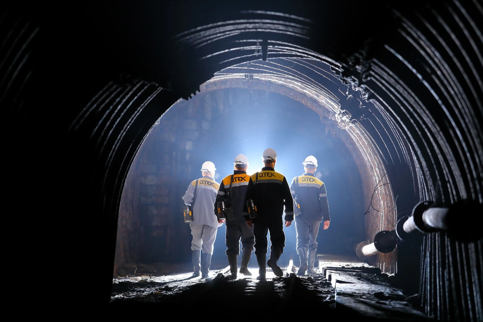 DTEK Energy, mine, workers