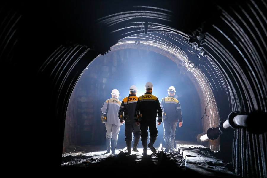 DTEK Energy, mine, workers