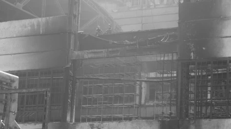 Image library / A DTEK employees work to restore a DTEK power station after russian attacks in March 2024. The precise location and date are not disclosed due to security restrictions.