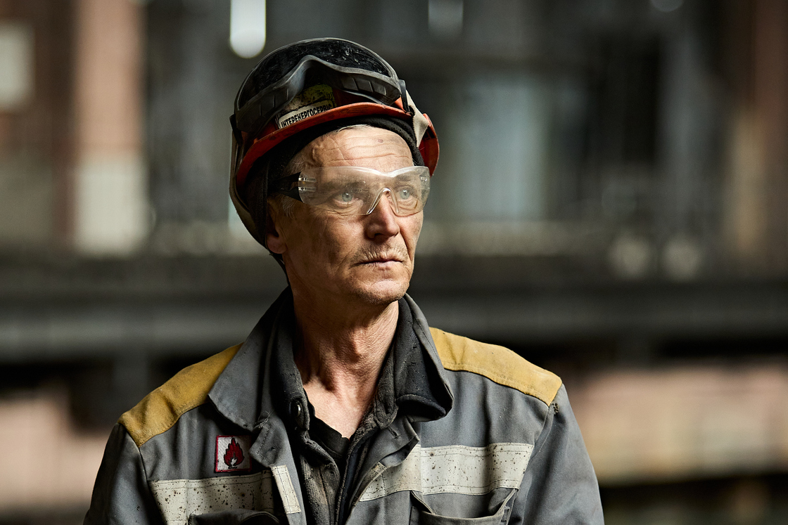 An employee of one of DTEK's thermal power plants that was damaged by a russian attack