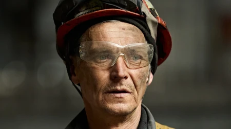 Image library / An employee of one of DTEK's thermal power plants that was damaged by a russian attack