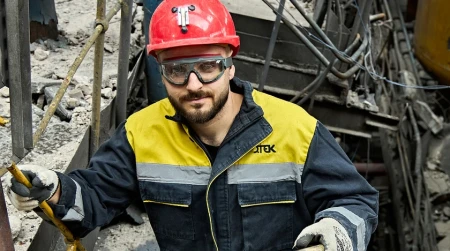Image library / An employee of one of DTEK's thermal power plants that was damaged by a russian attack