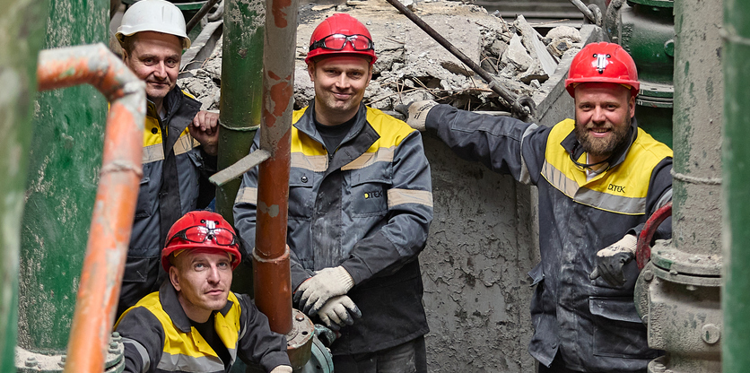 Engineers of DTEK's thermal power plant clear debris and eliminate the consequences of russian massive attacks