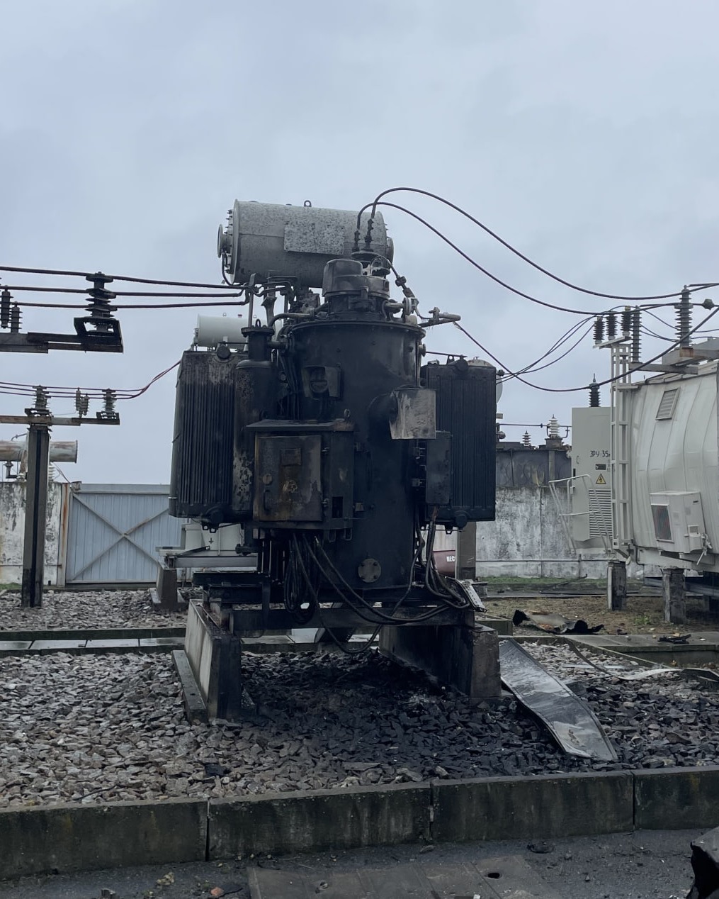 DTEK equipment damaged by russian attacks