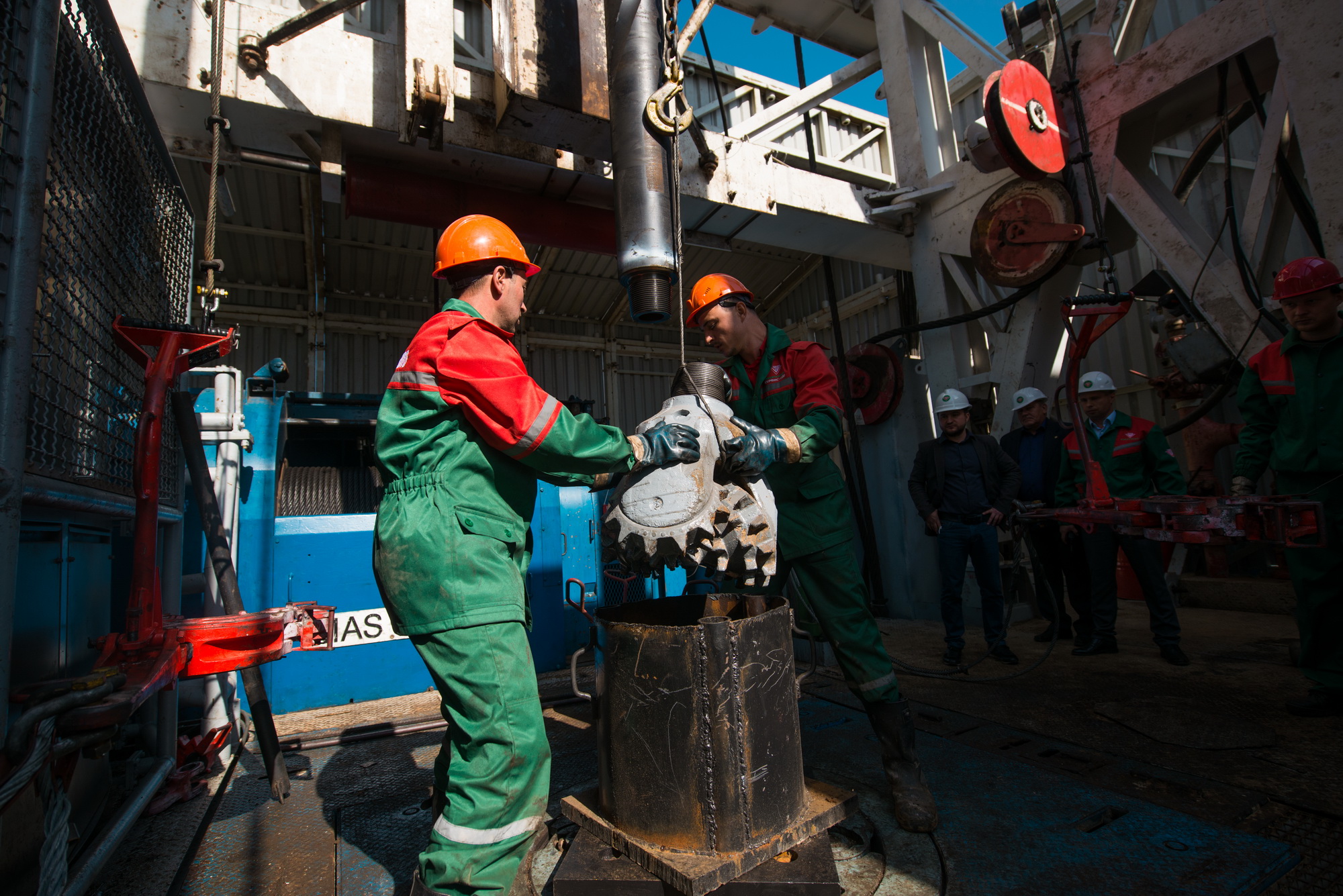 Start of drilling the well #25
