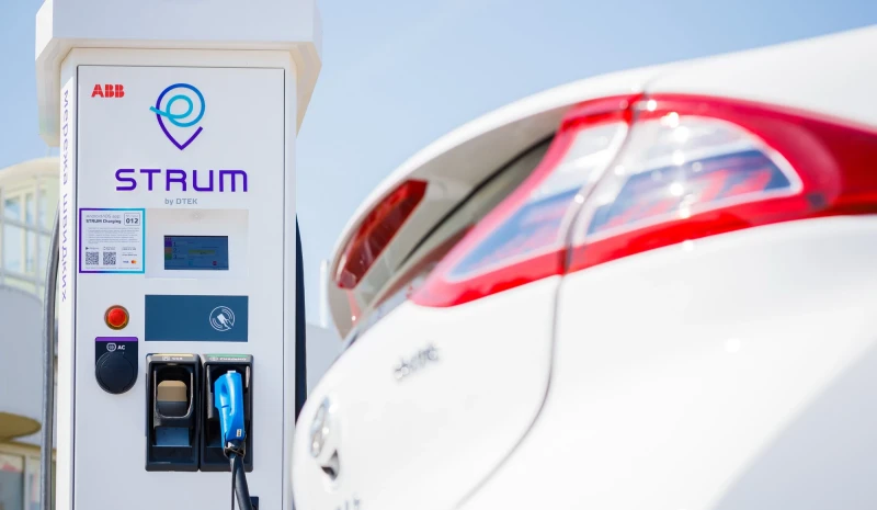 DTEK connects Kyiv and Lviv with network of five high-speed EV charging stations