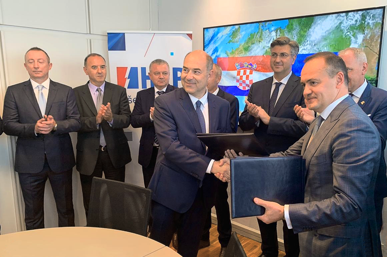 ДТЕК розпочав співпрацю з національною енергетичною компанією Хорватії
