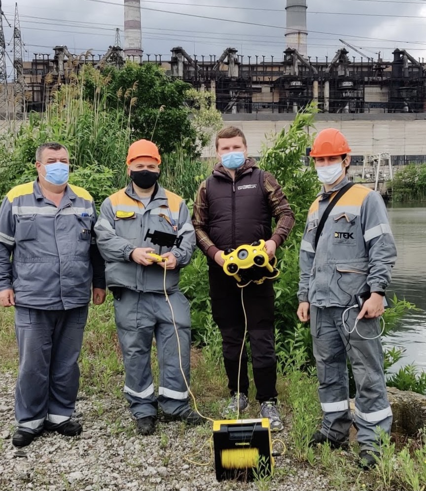 ДТЕК Енерго та Innovation DTEK запускають пілотний проєкт з використання підводного дрона