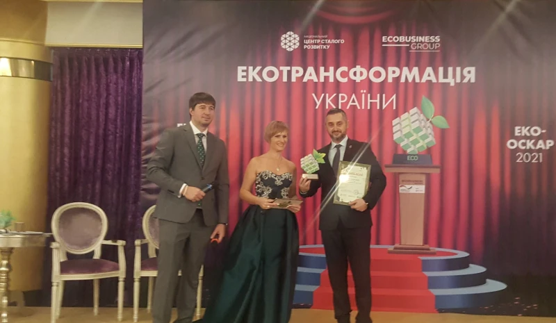 DTEK Renewables Bird Islands received the ECOtransformation award