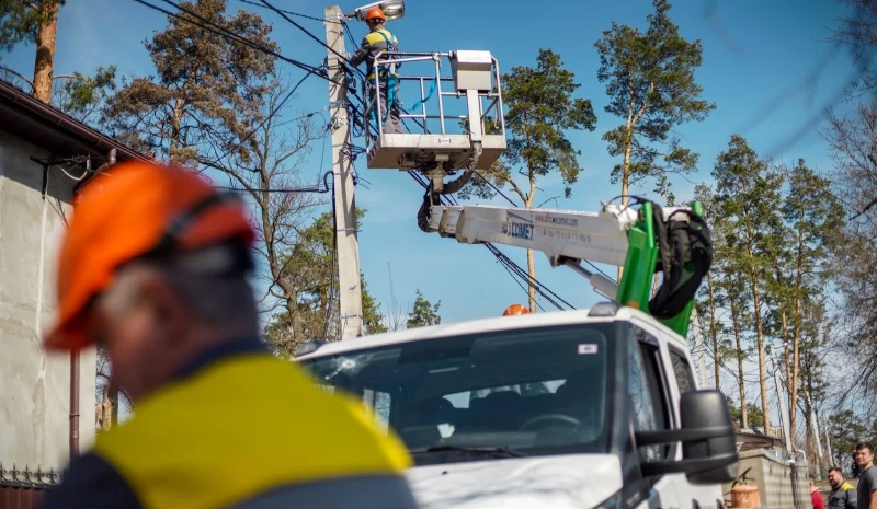 It takes DTEK only 45 days to fully restore power in the freed Kyiv region