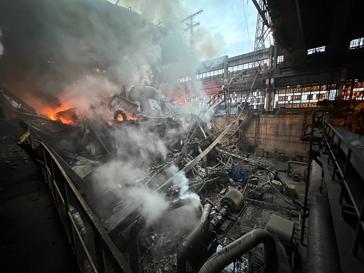 Two DTEK`s thermal power plants got hit by russia, and one stopped producing electricity