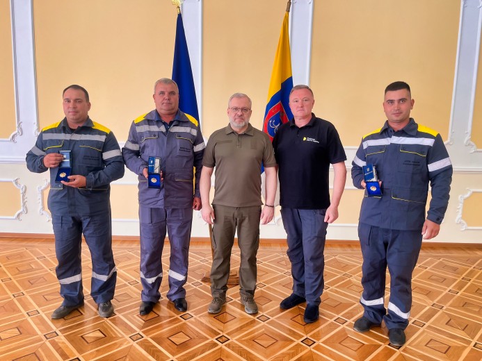 DTEK's power engineers were honored with state awards
