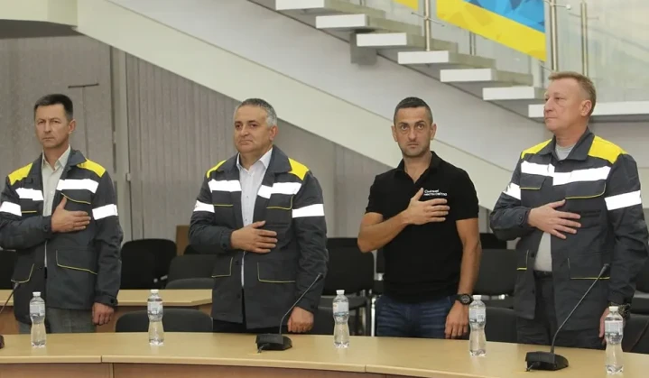 The Minister of Energy presented state awards to four DTEK power engineers