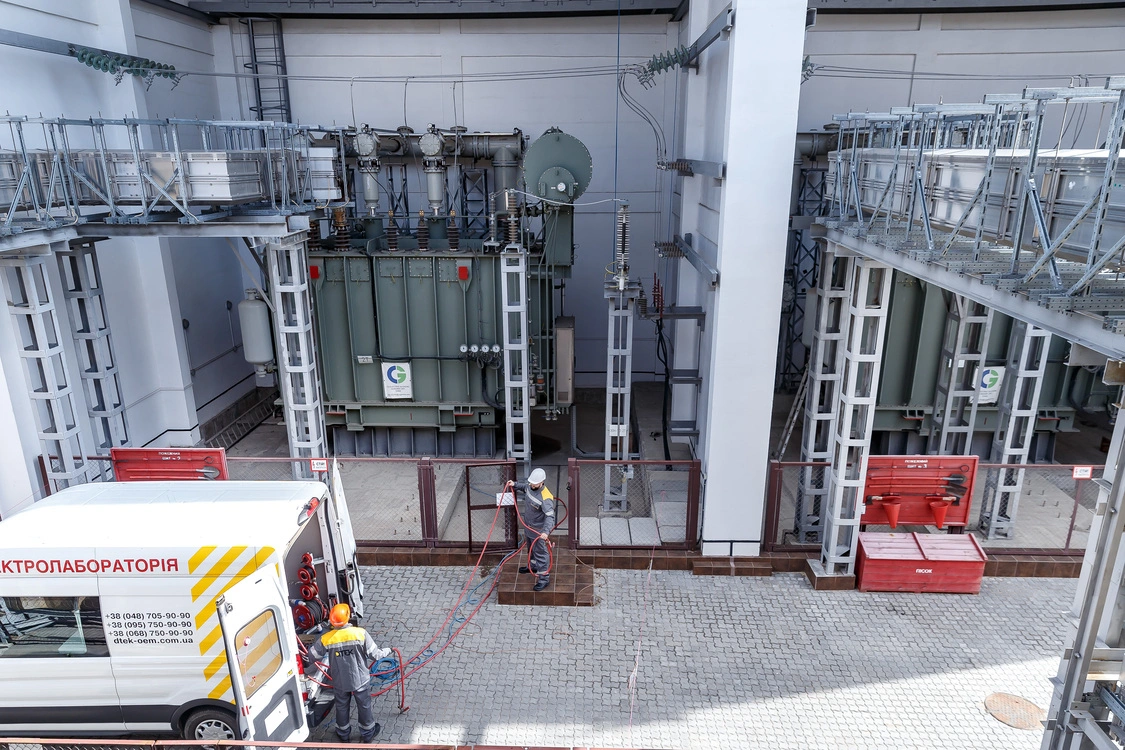 Preparation for winter: DTEK is finishing the modernization of the high-voltage substation and construction of a new underground line in Dnipro