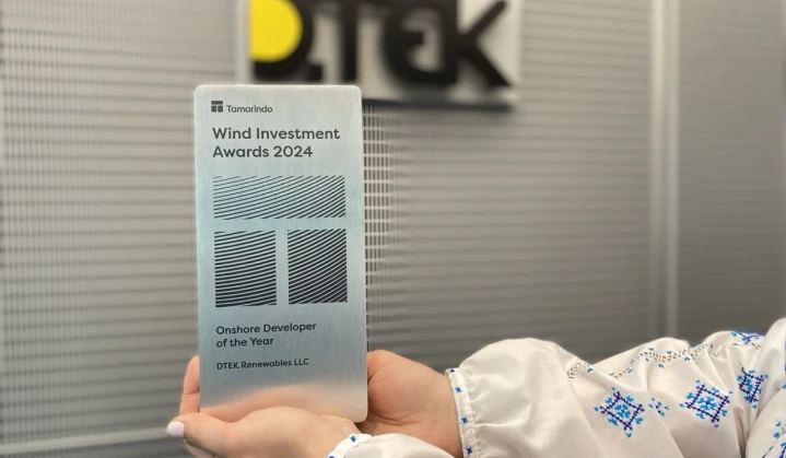 DTEK's Tyligulska WPP wins Onshore Developer of the Year at Wind Investment Awards