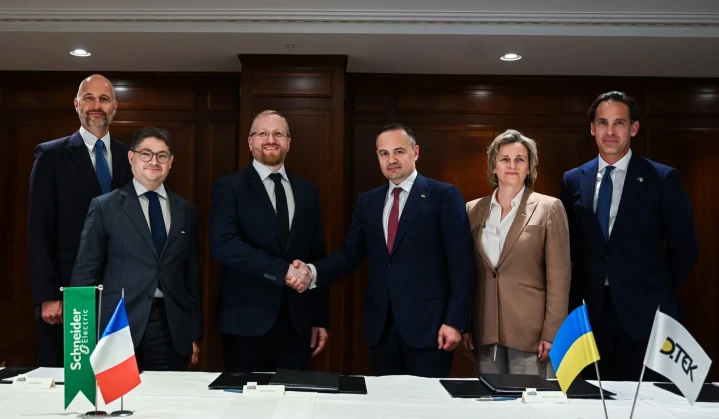Schneider Electric and DTEK Group announce Memorandum of Understanding ahead of the Ukrainian Recovery Conference