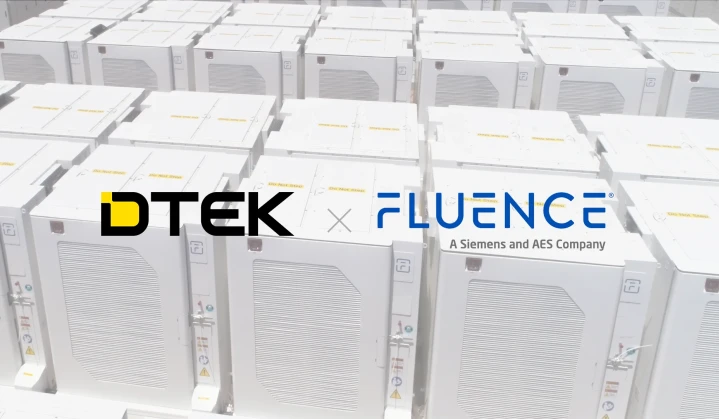 DTEK and Fluence battery storage