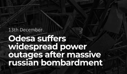 Odesa suffers widespread power outages after massive russian bombardment