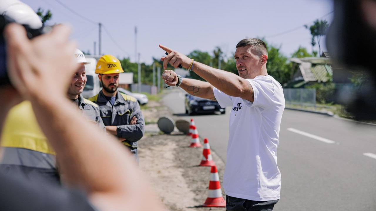 Олександр Усик зустрівся з енергетиками та відвідав енергетичні об’єкти Київщини