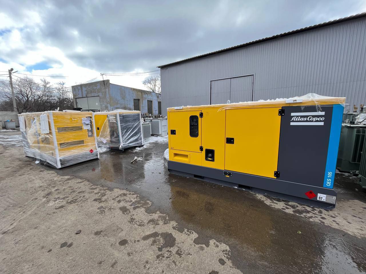 DTEK delivered generators to Odesa to power up the city’s critical infrastructure. Picture 3