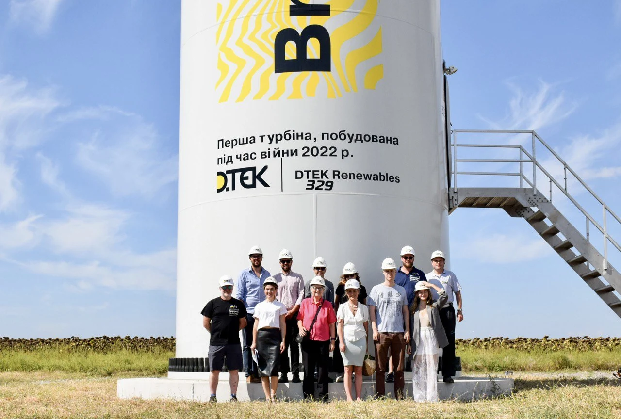 делегація, ДТЕК, Тилігульська ВЕС, Миколаївська область