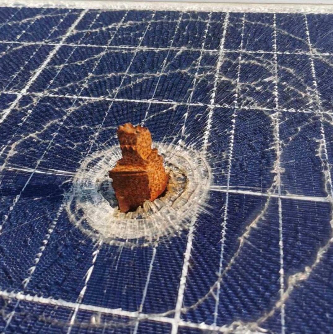 solar power, renewables, damage