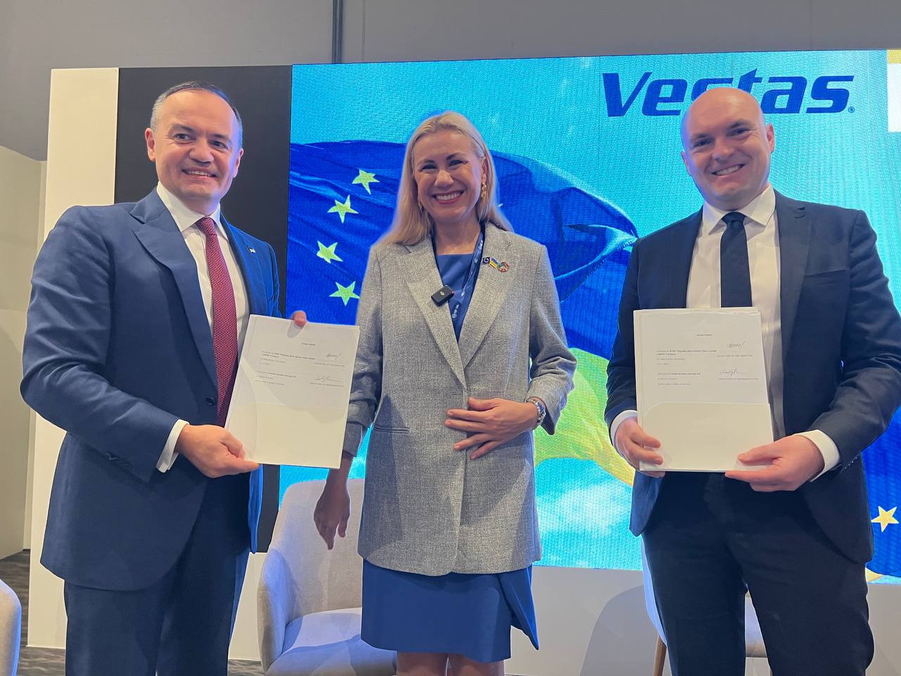 DTEK and Vestas ready to implement Ukraine’s largest private investment project in the energy sector since gaining independence. Picture 1